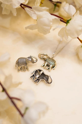 Elephant Necklace Set